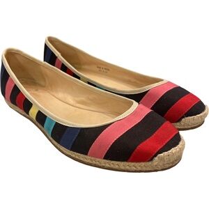 Kate Spade New York Canvas Striped Espadrille
Flats -size 9 1/2